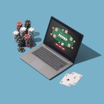 Playing Texas hold 'em poker online
